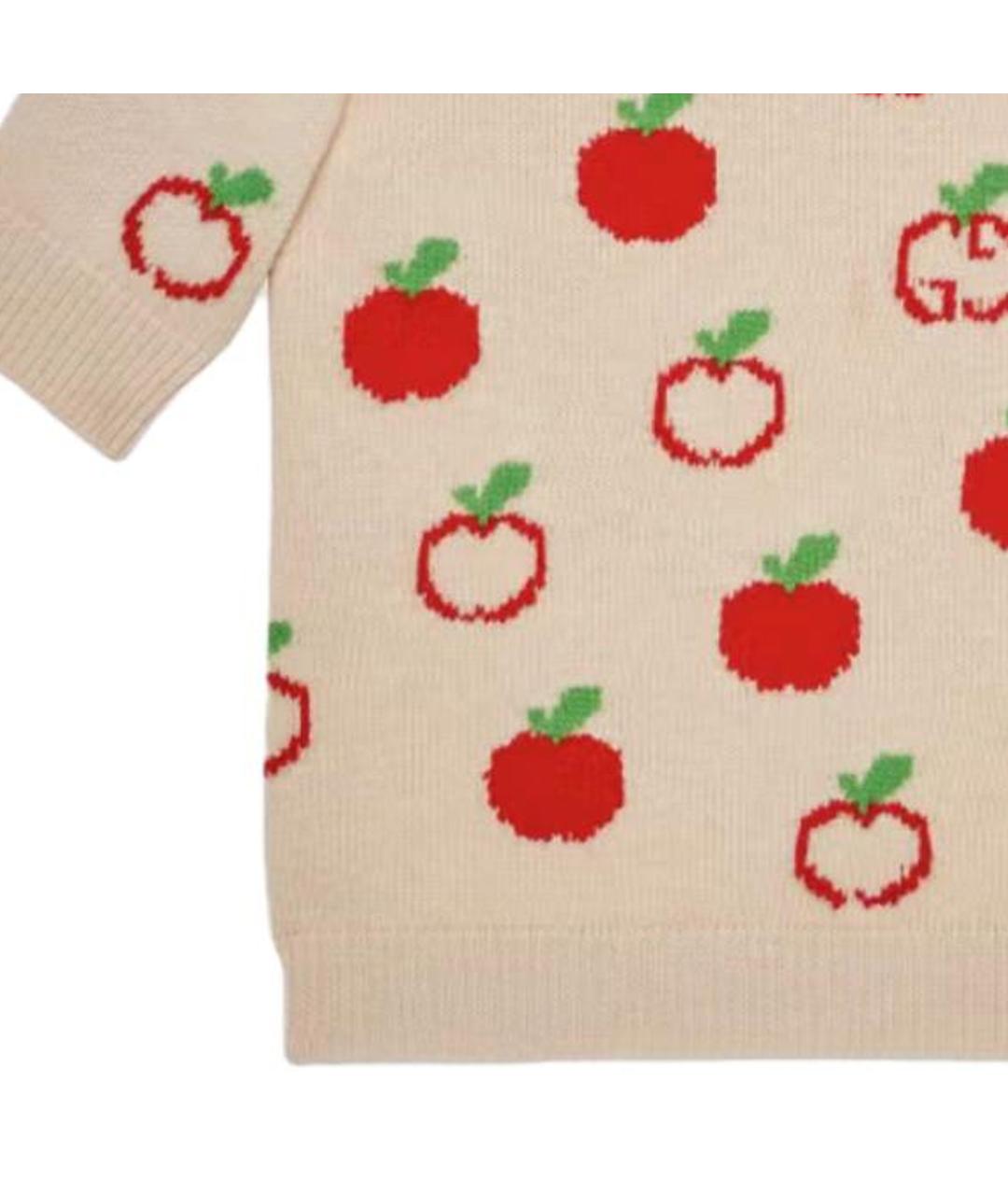 GUCCI Бежевая футболка, фото 5