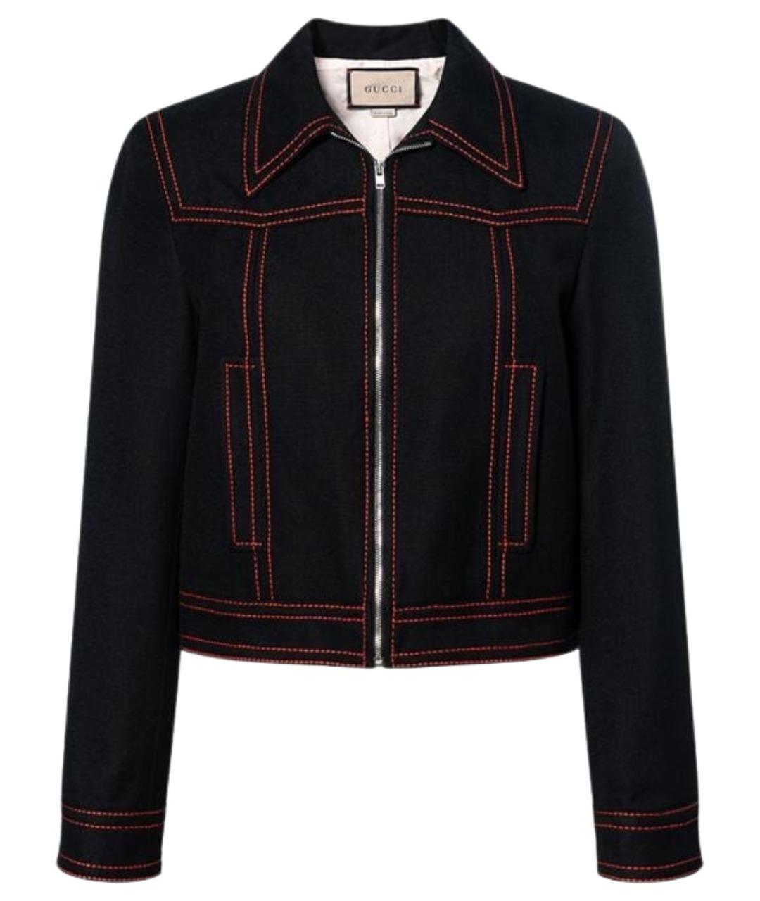 GUCCI Черная куртка, фото 1
