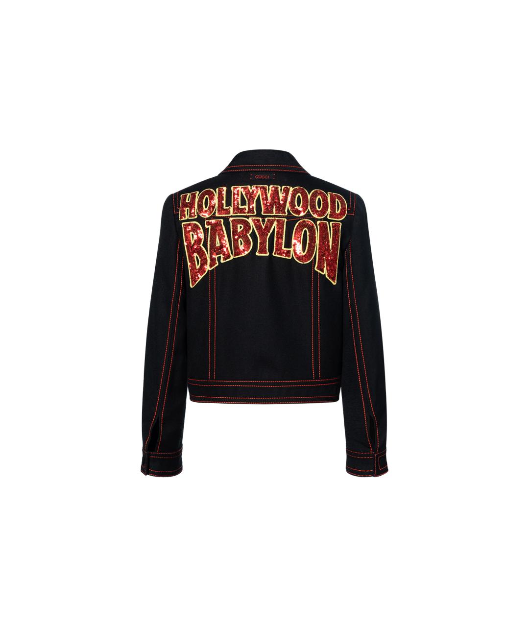 GUCCI Черная куртка, фото 2