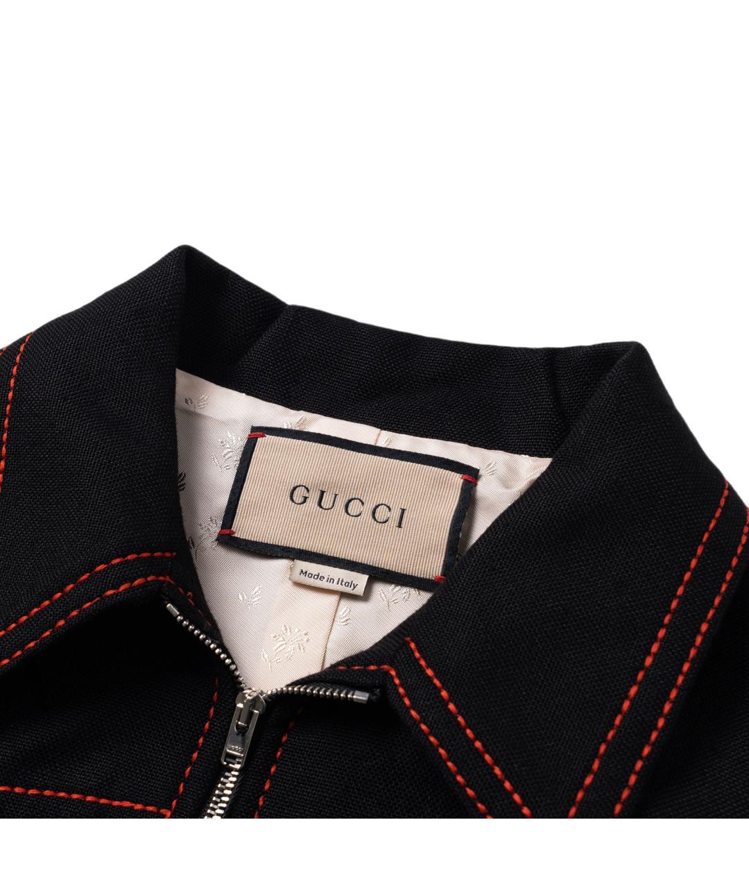 GUCCI Черная куртка, фото 3