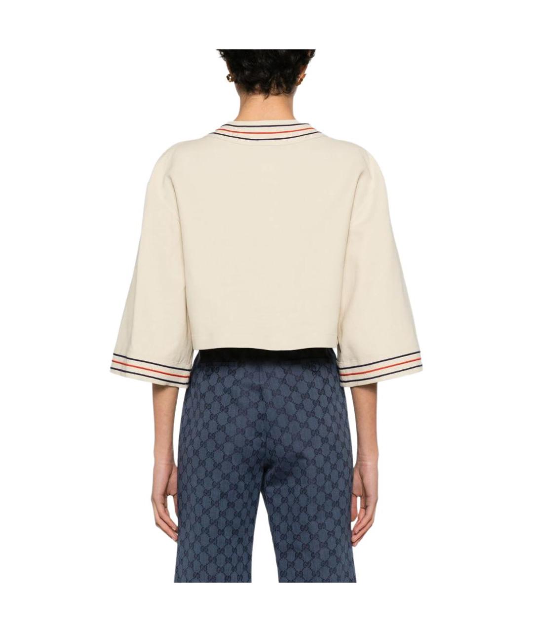 GUCCI Бежевая рубашка, фото 5