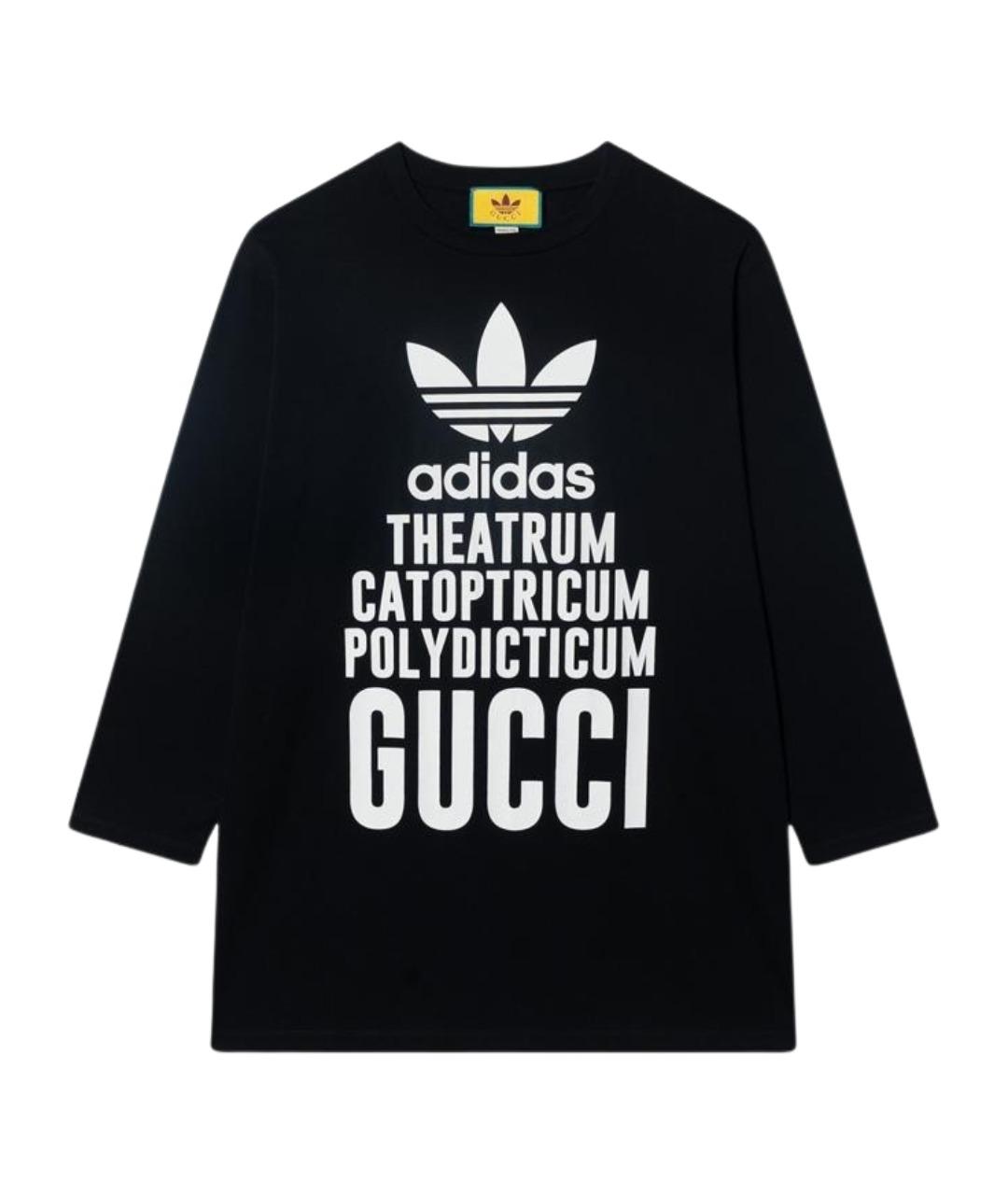 GUCCI Черная футболка, фото 1