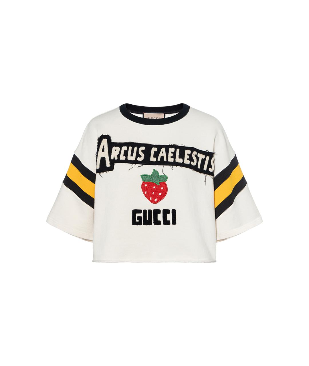GUCCI Бежевая футболка, фото 6