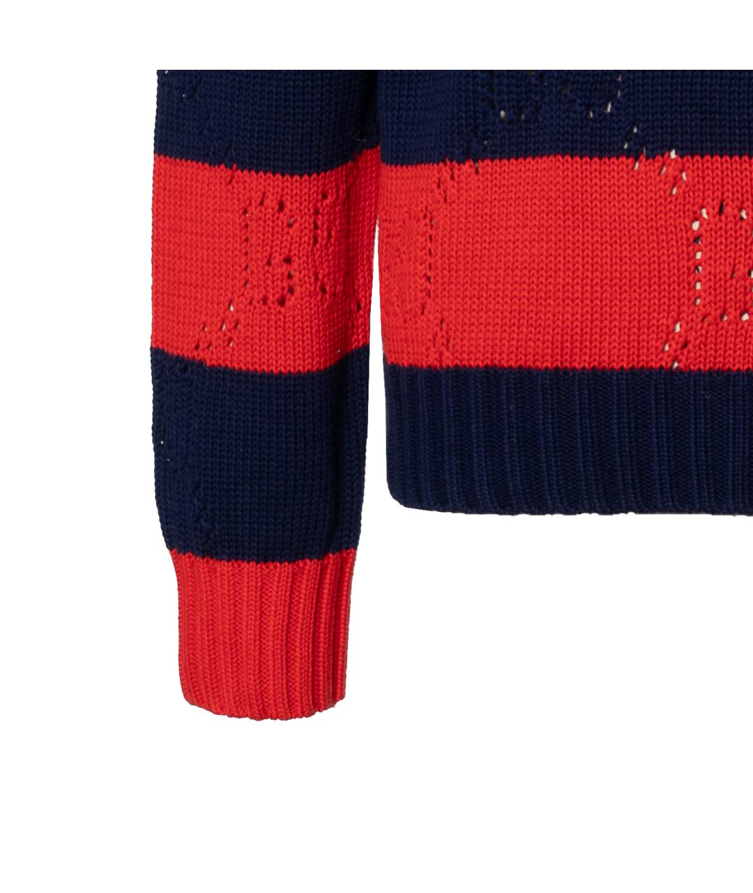 GUCCI Красный джемпер / свитер, фото 5