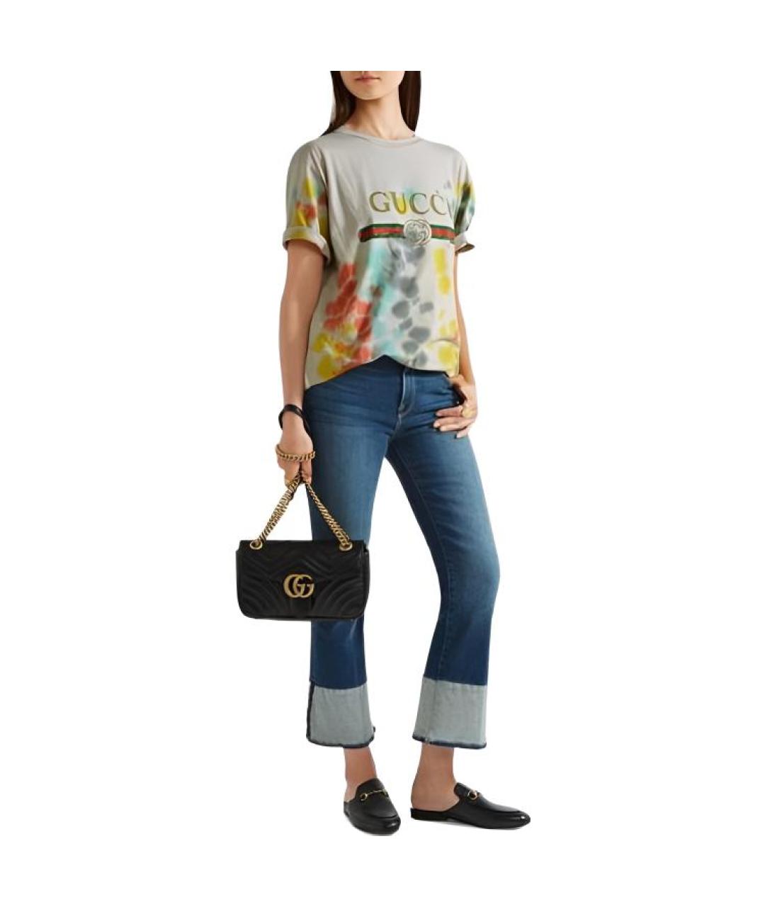 GUCCI Серая футболка, фото 2