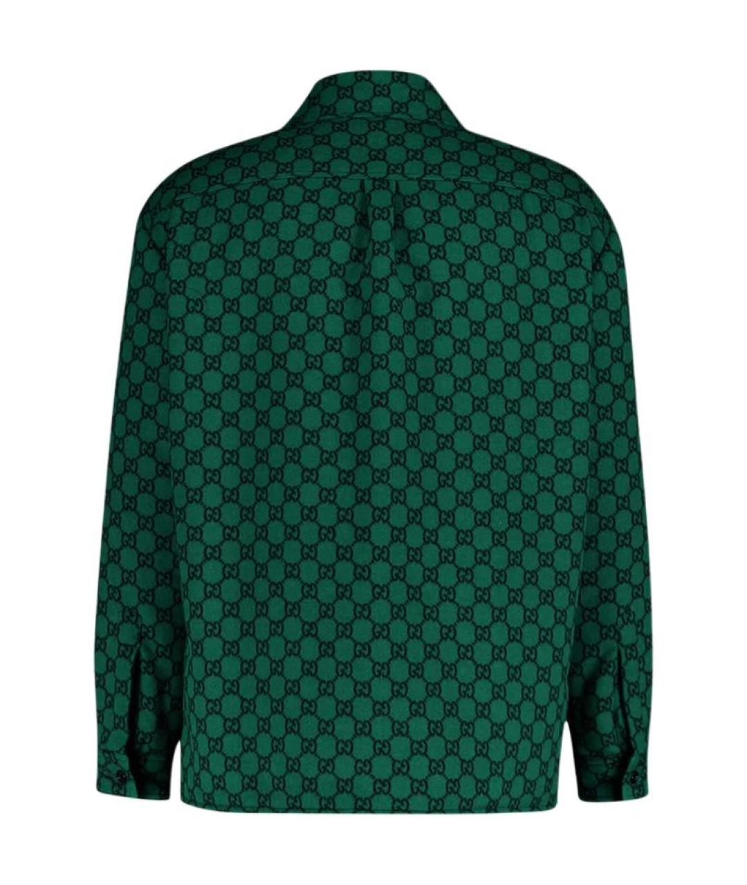 GUCCI Зеленая шерстяная куртка, фото 2