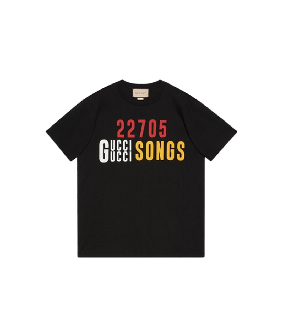 GUCCI Черная футболка, фото 6