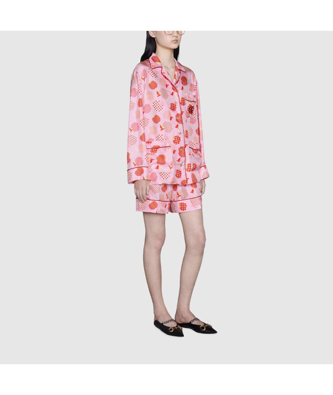 GUCCI Розовая рубашка, фото 4