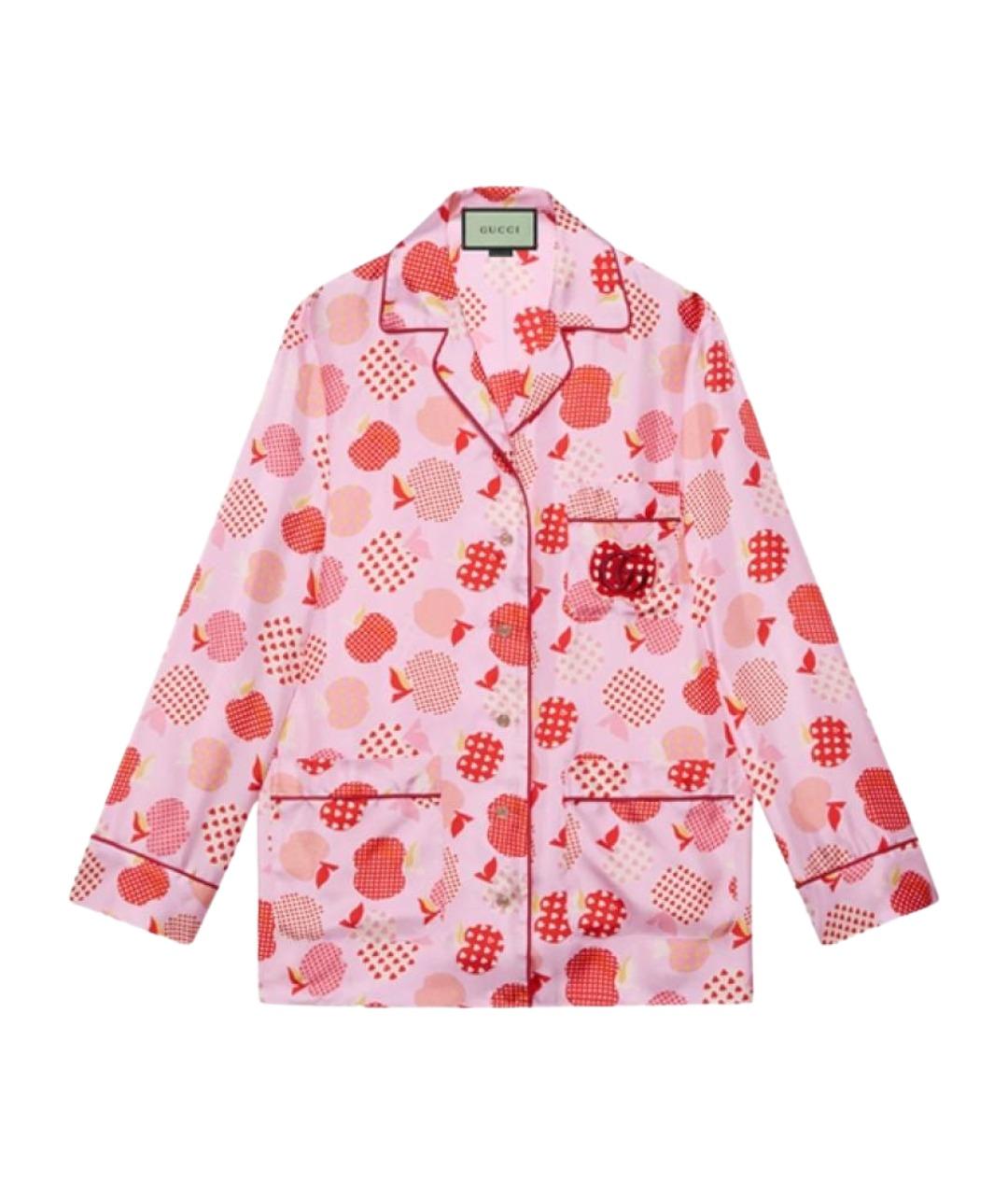 GUCCI Розовая рубашка, фото 1