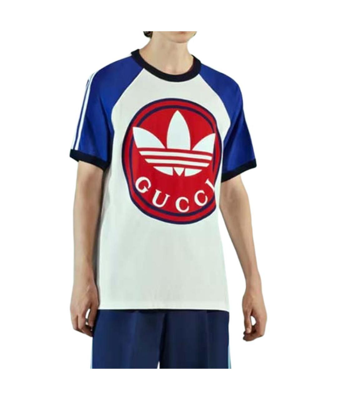 GUCCI Белая футболка, фото 3