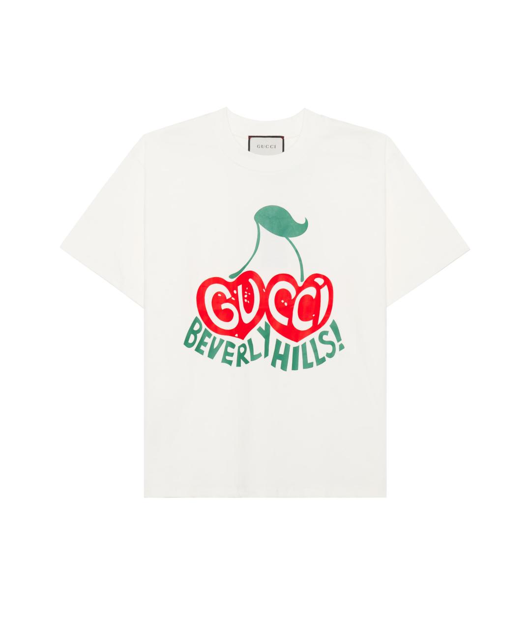 GUCCI Бежевая футболка, фото 1