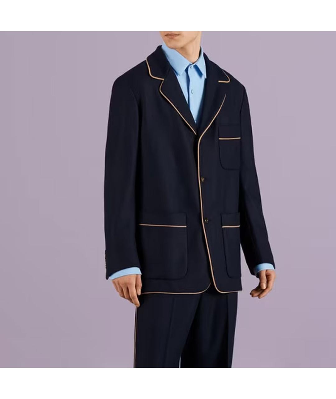 GUCCI Синий пиджак, фото 4