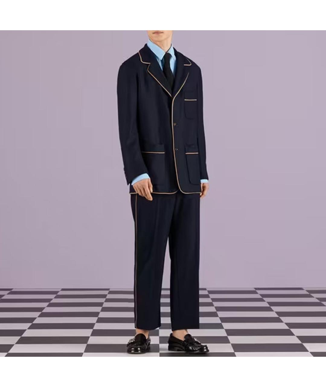 GUCCI Синий пиджак, фото 2