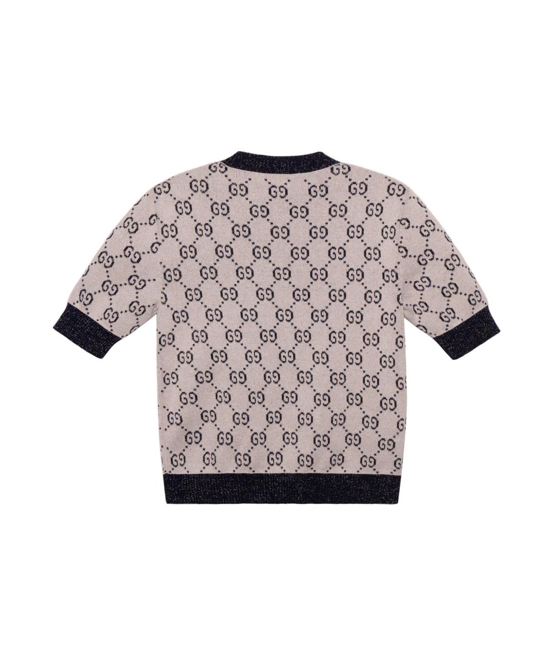 GUCCI Серый джемпер / свитер, фото 2