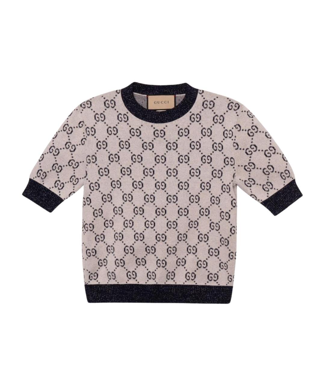 GUCCI Серый джемпер / свитер, фото 1