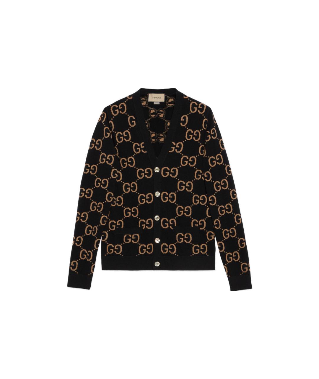 GUCCI Черный кардиган, фото 3