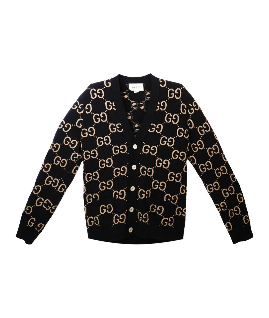 GUCCI Черный кардиган, фото 1
