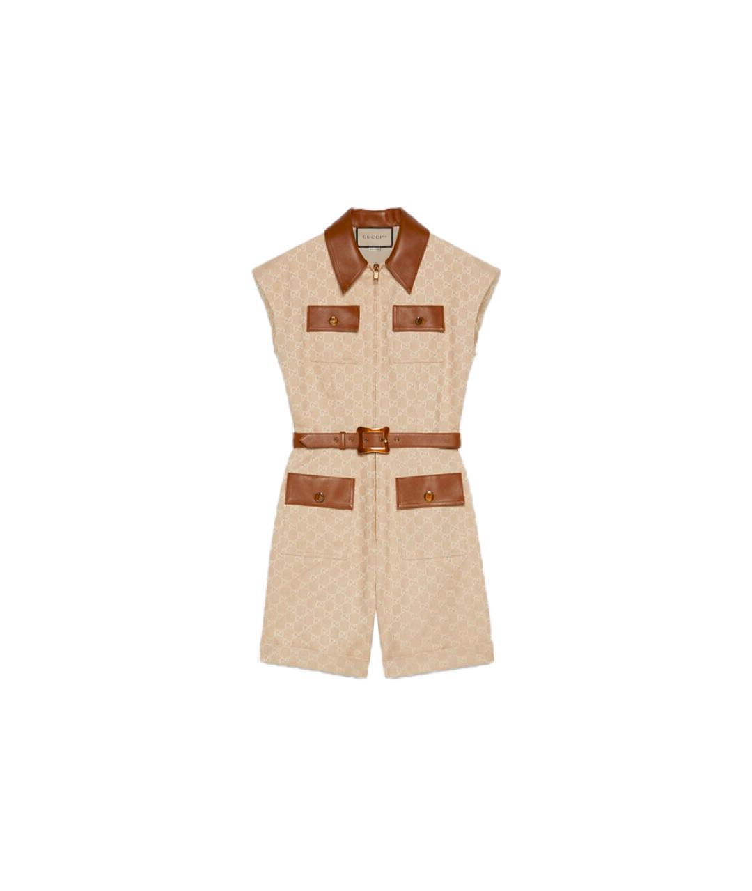 GUCCI Бежевый комбинезон, фото 1