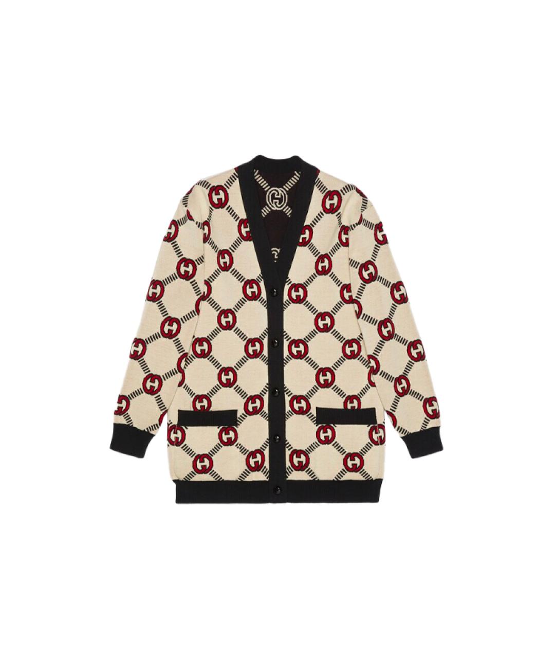 GUCCI Коричневый кардиган, фото 6