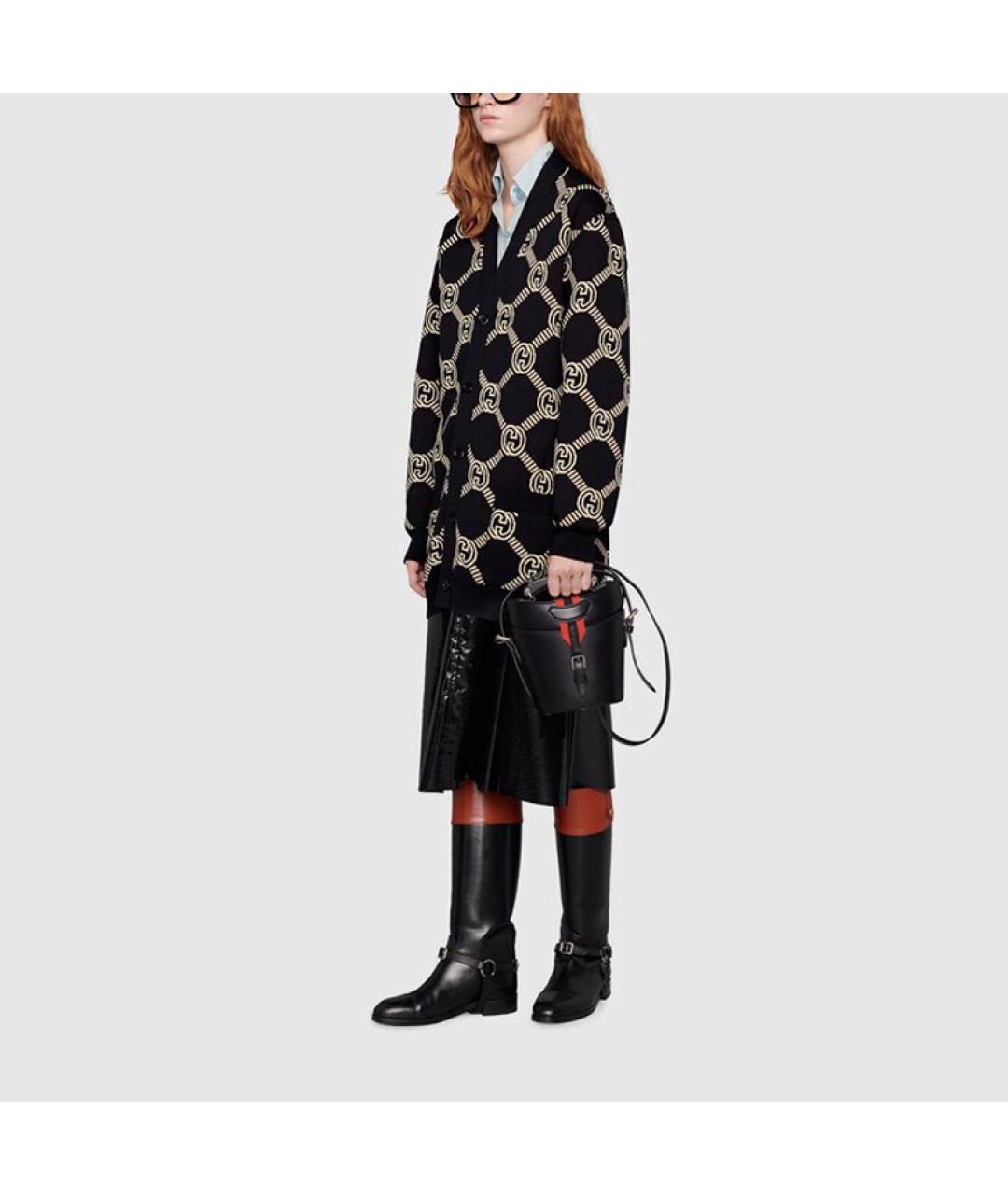 GUCCI Коричневый кардиган, фото 3