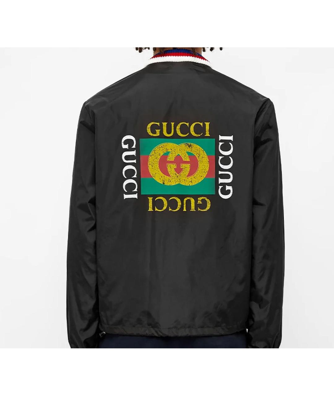 GUCCI Черная куртка, фото 4
