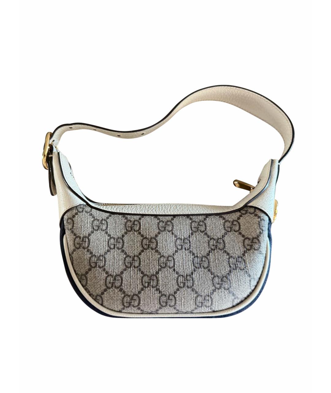 GUCCI Бежевая сумка с короткими ручками, фото 1