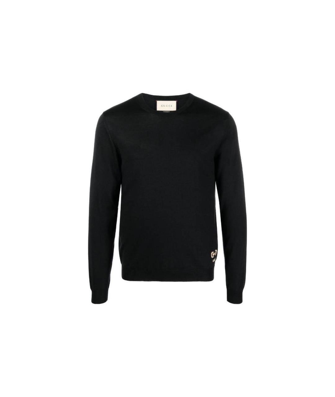 GUCCI Черный джемпер / свитер, фото 6