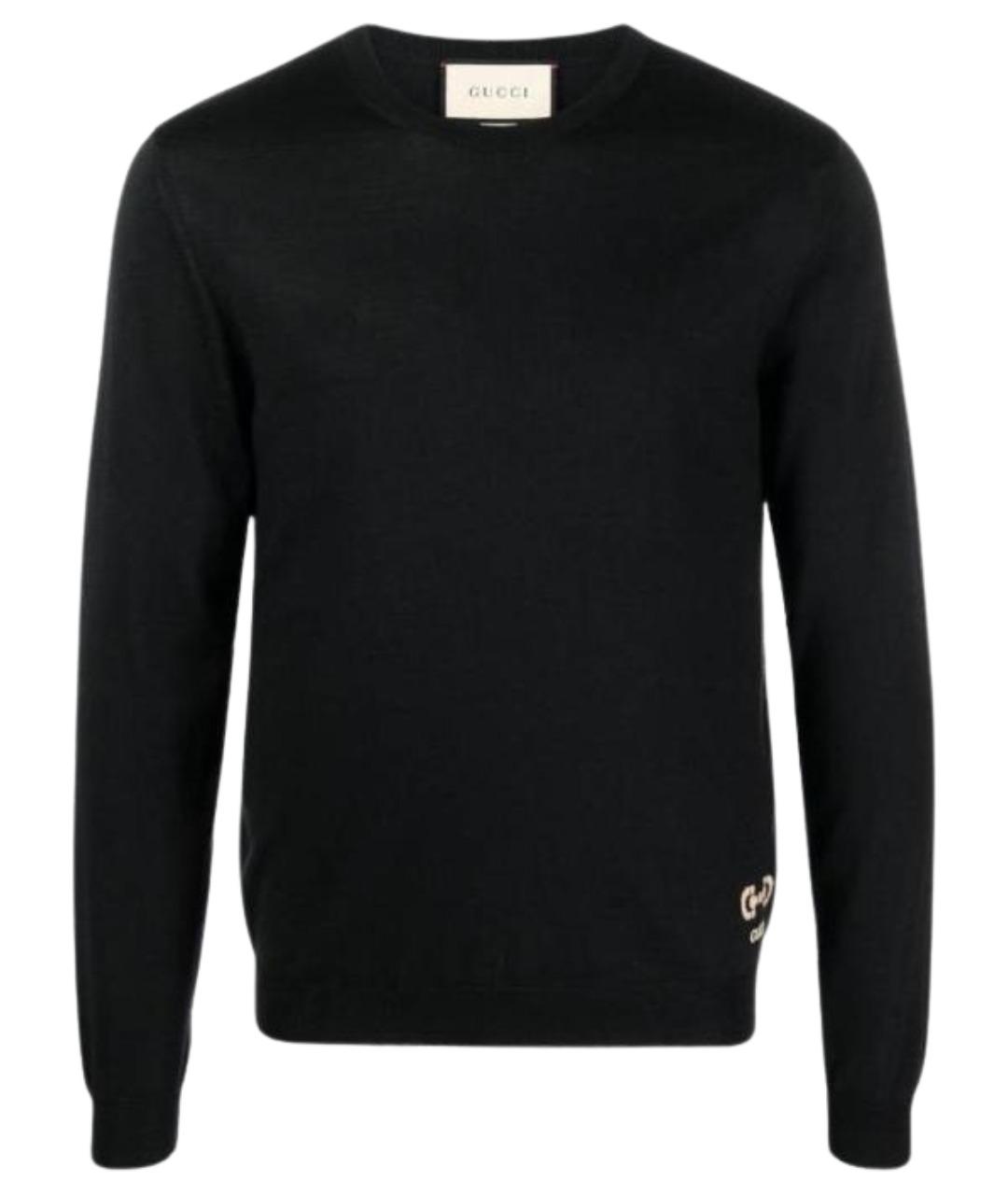 GUCCI Черный джемпер / свитер, фото 1