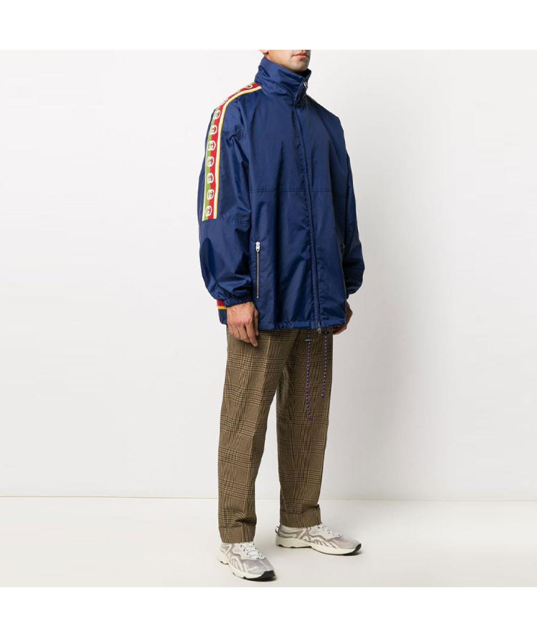 GUCCI Синяя куртка, фото 3