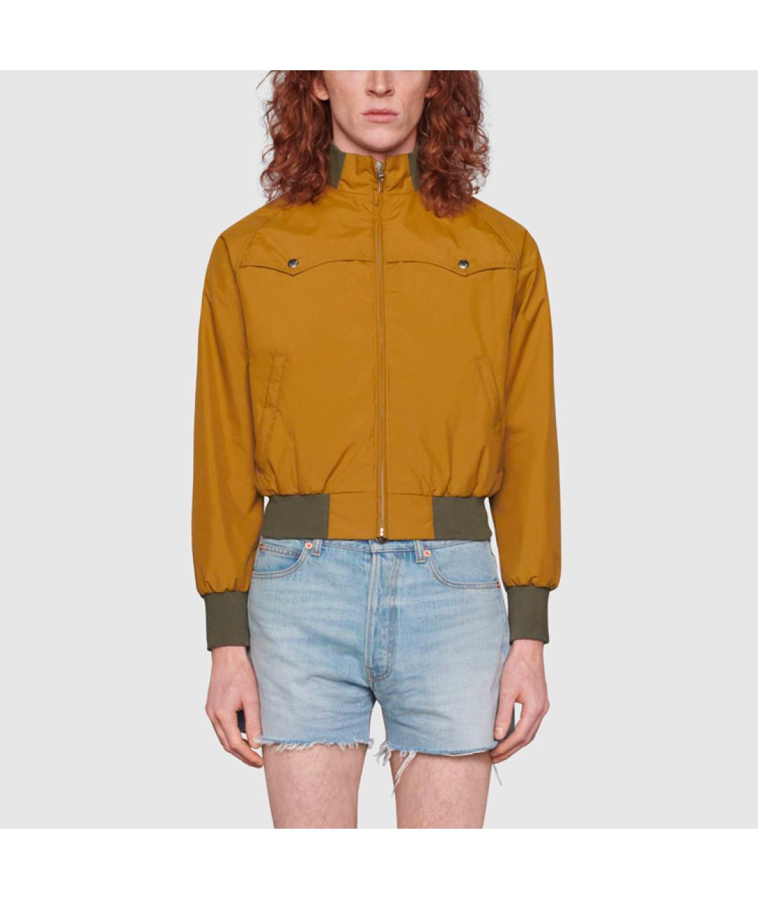 GUCCI Коричневая куртка, фото 3
