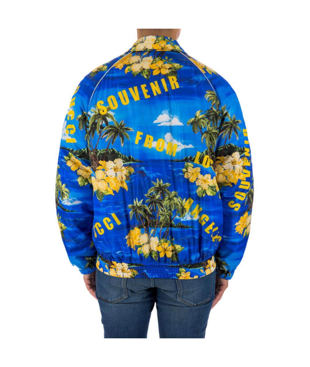 GUCCI Синяя куртка, фото 4