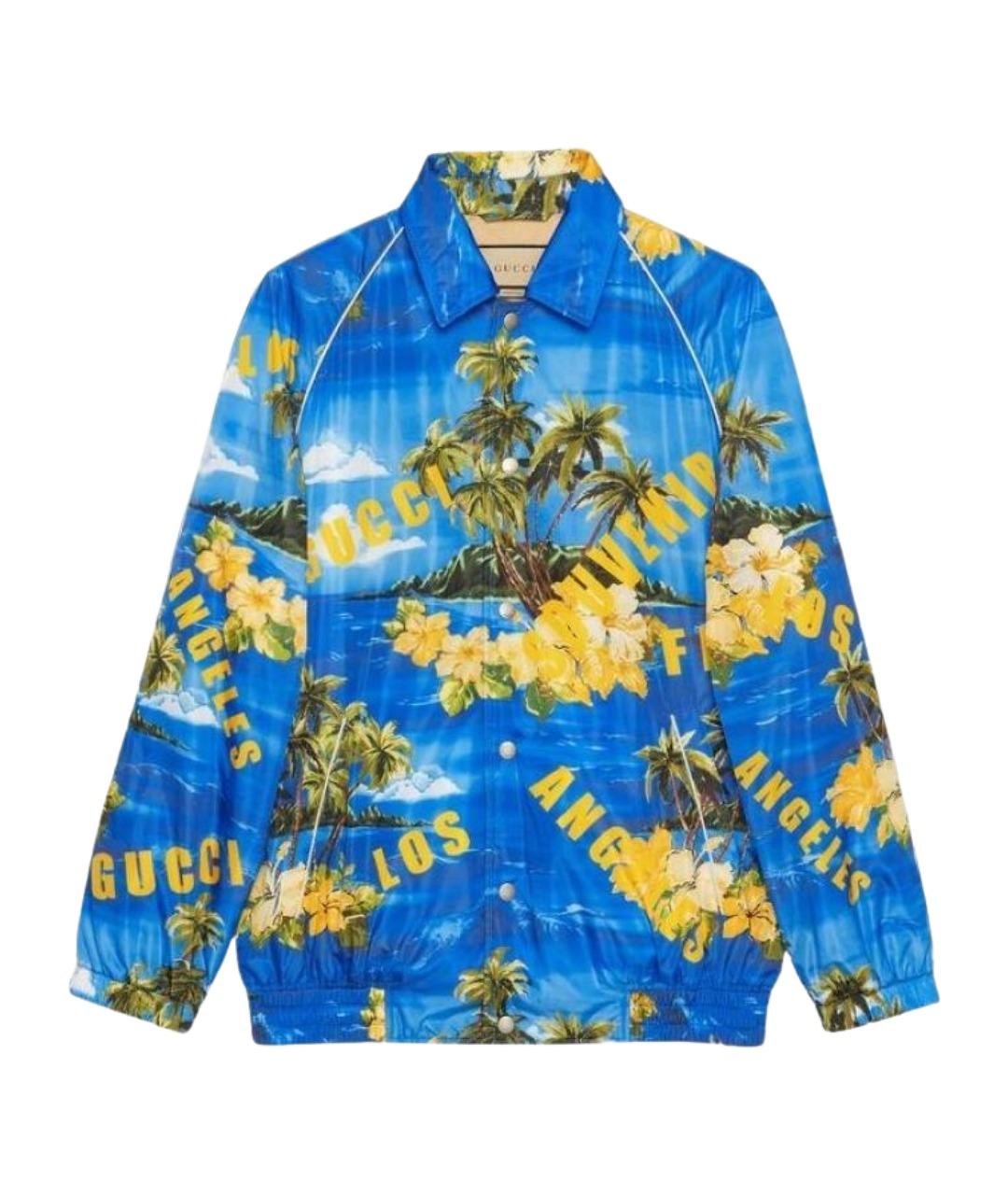 GUCCI Синяя куртка, фото 1