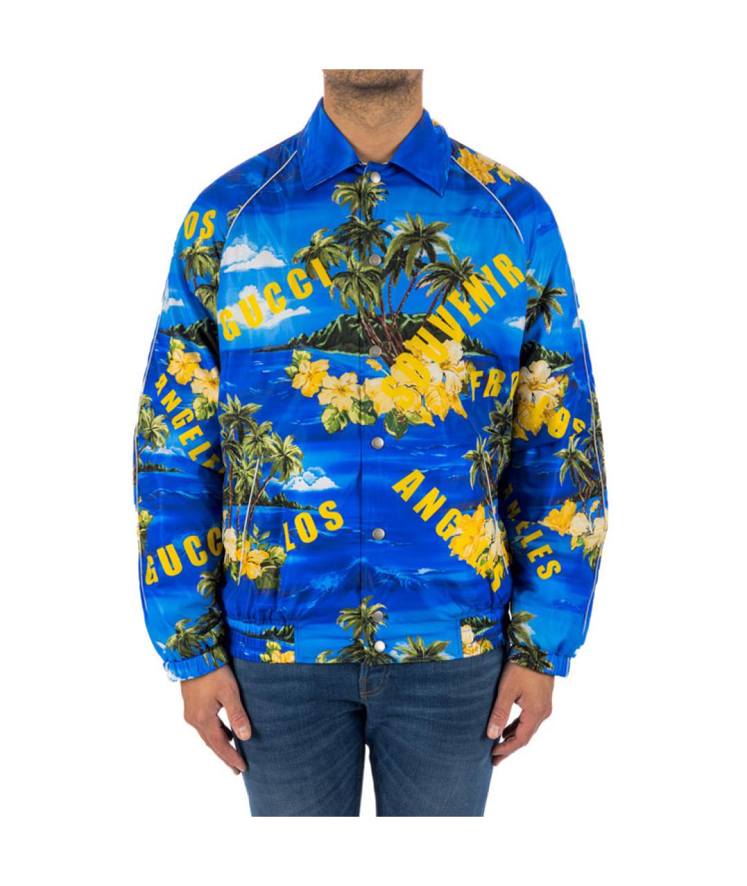 GUCCI Синяя куртка, фото 5