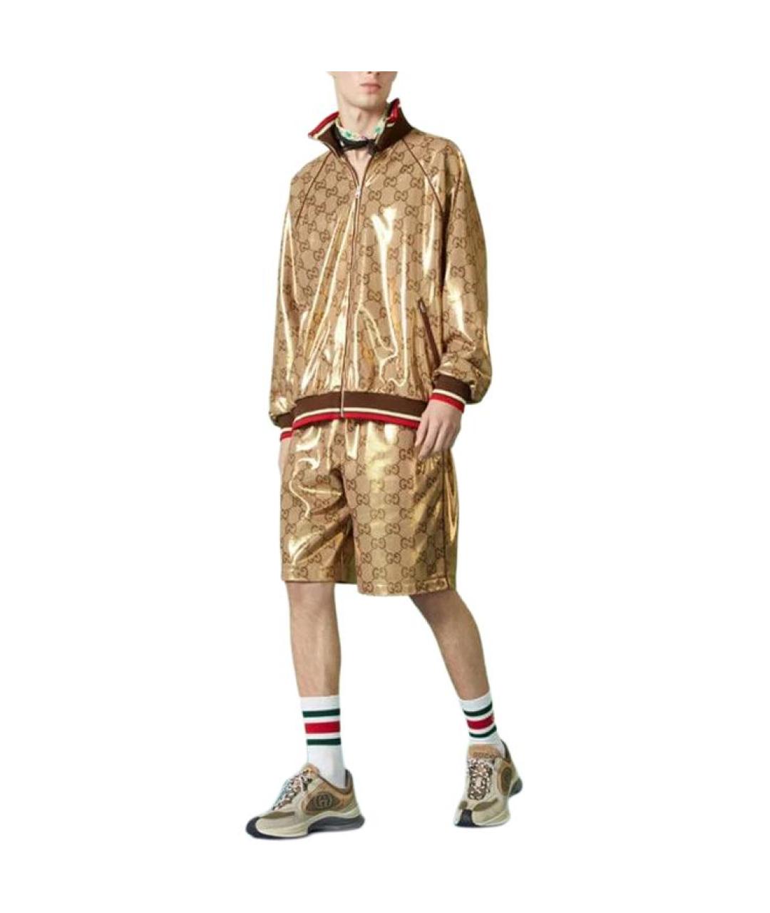 GUCCI Золотая куртка, фото 4