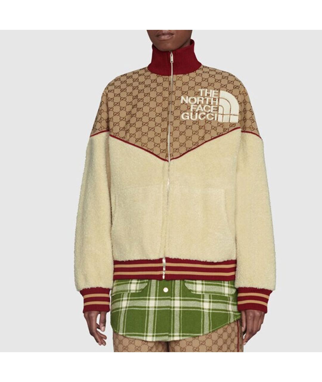 GUCCI Хаки куртка, фото 4