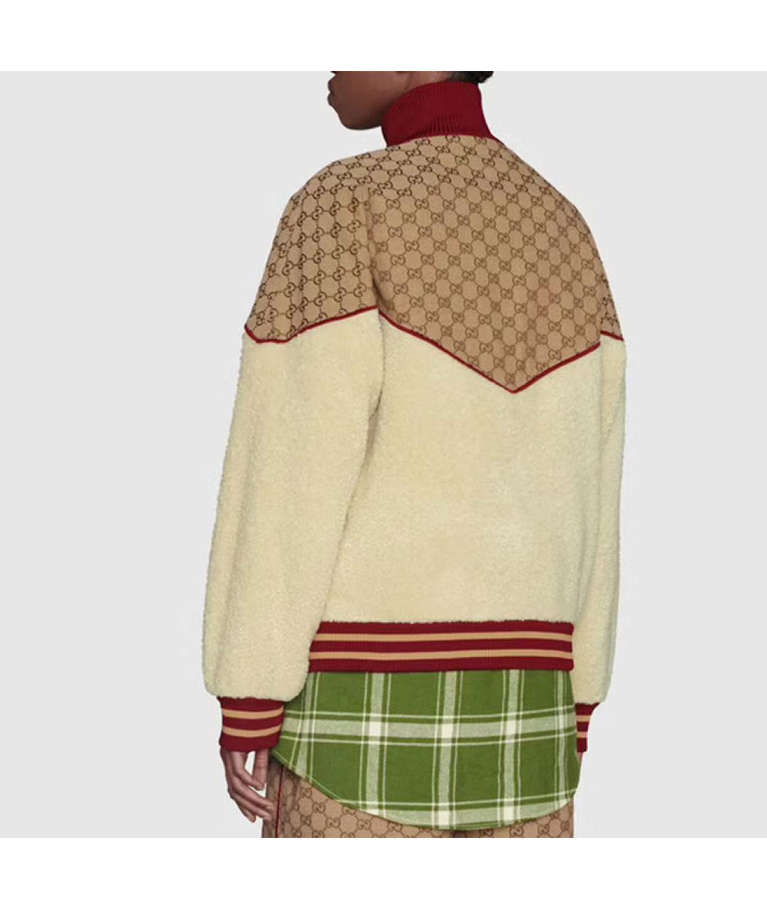 GUCCI Хаки куртка, фото 5
