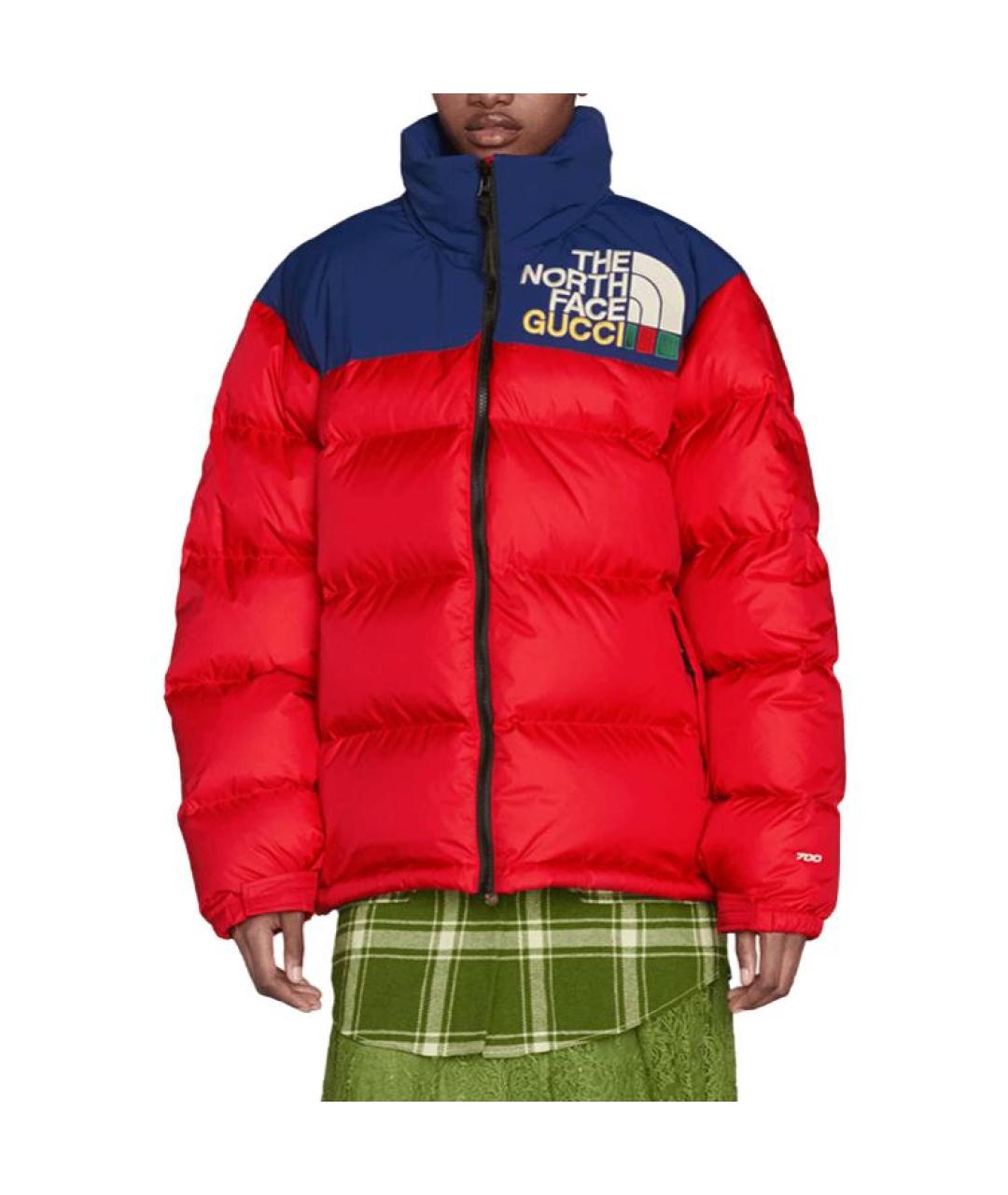 GUCCI Красный пуховик, фото 4