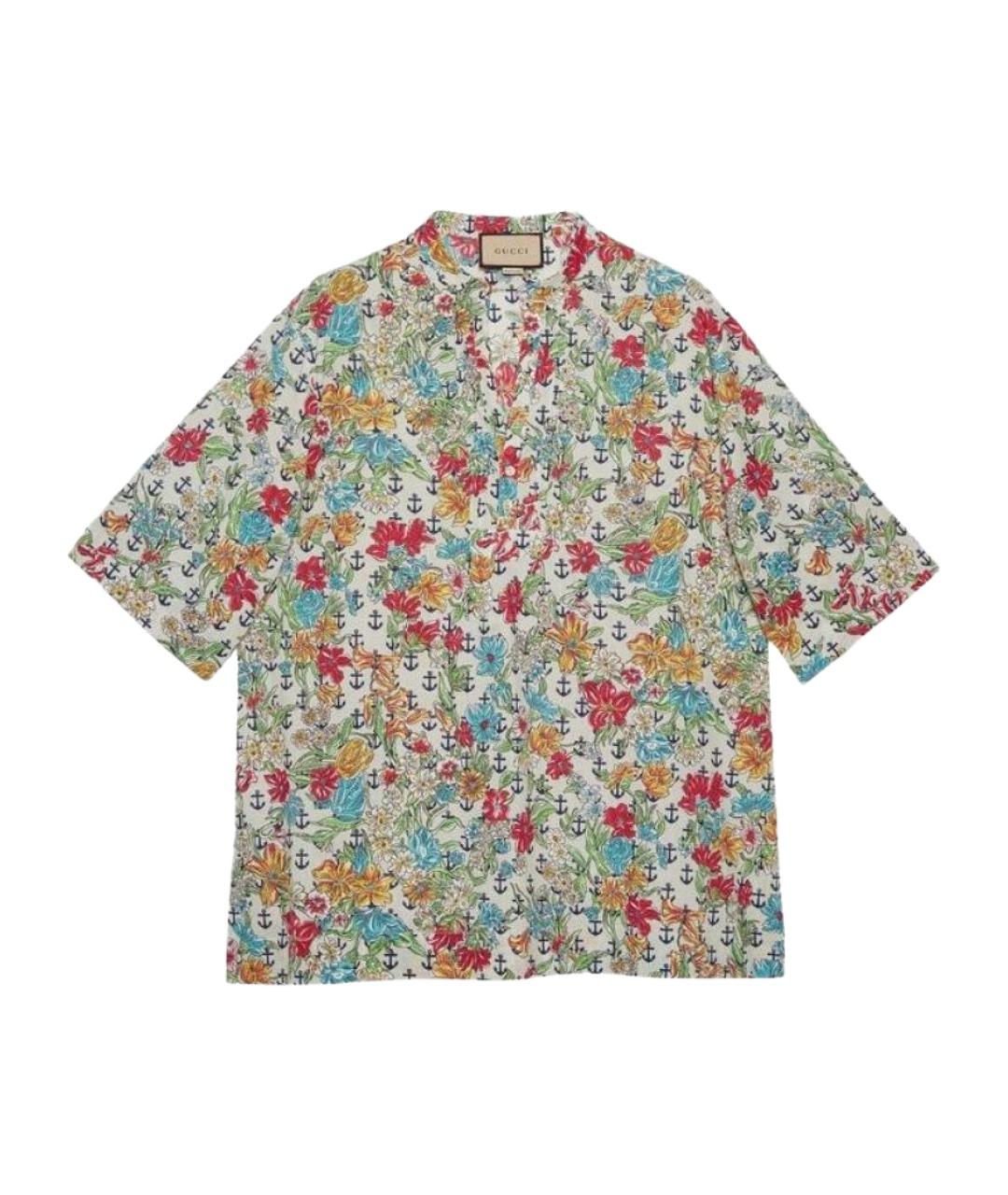 GUCCI Мульти кэжуал рубашка, фото 1