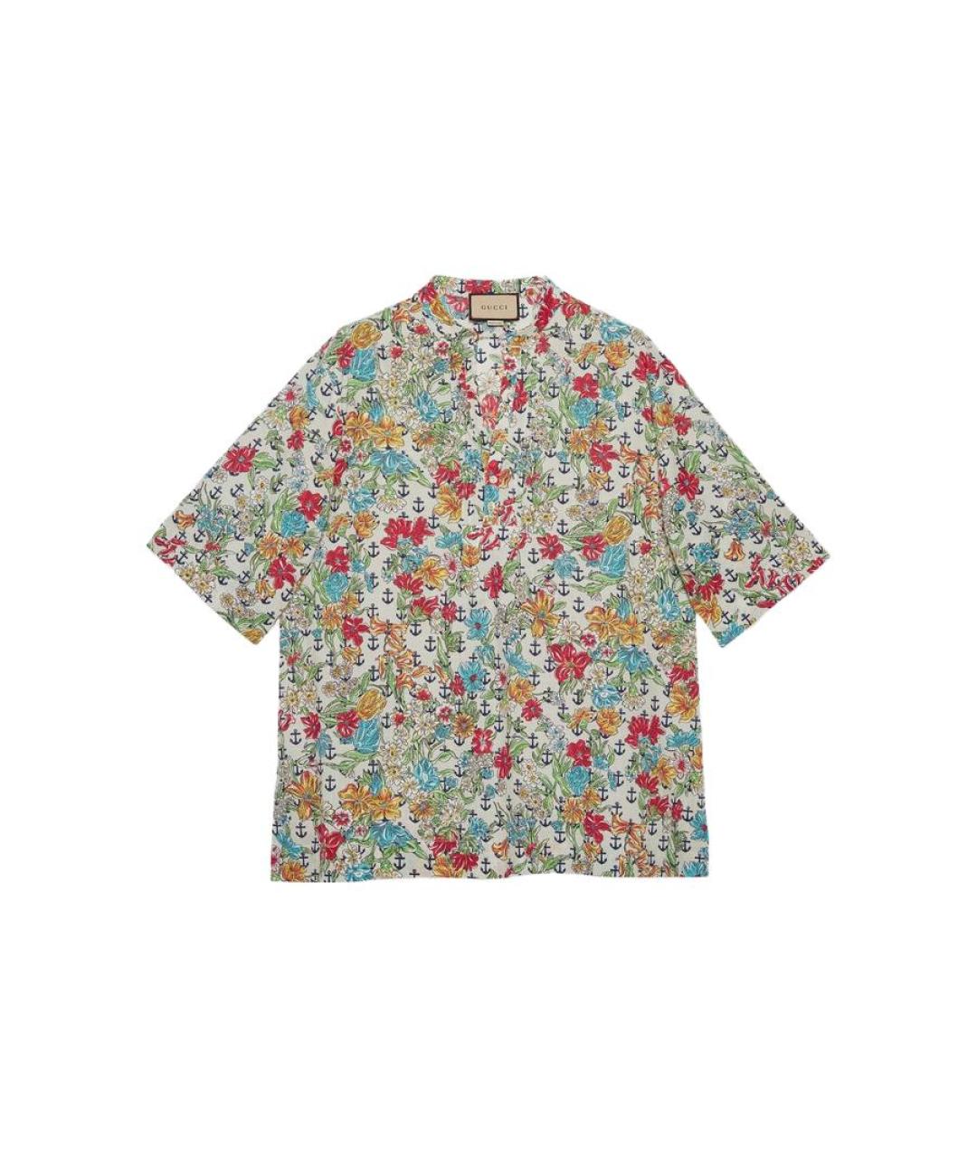 GUCCI Мульти кэжуал рубашка, фото 5