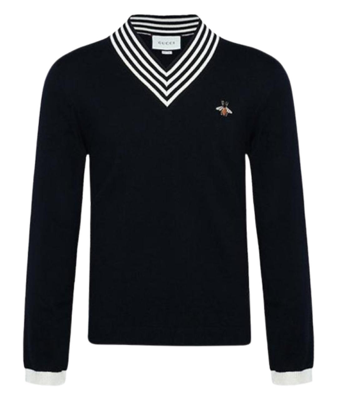 GUCCI Черный джемпер / свитер, фото 1