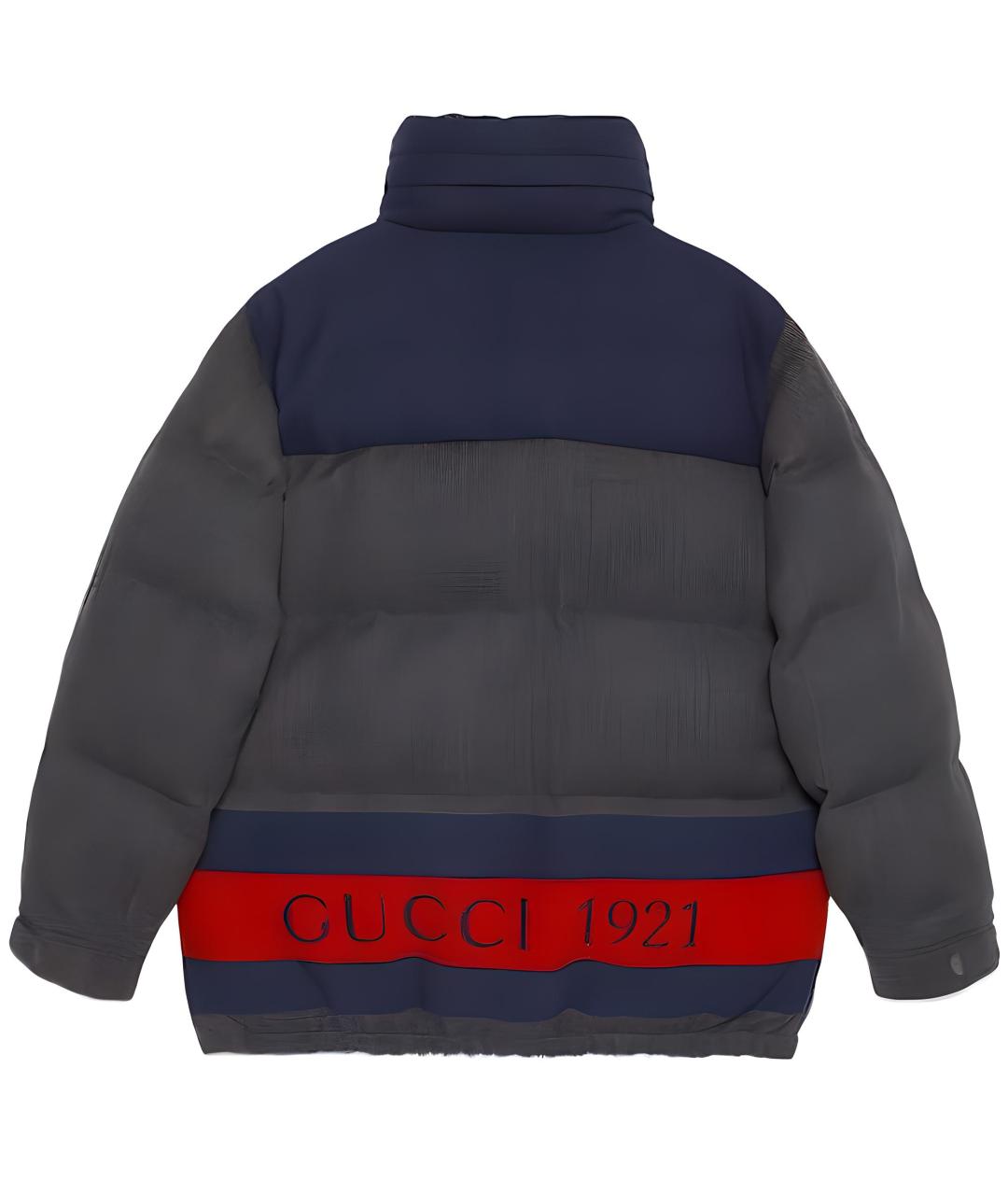 GUCCI Серый пуховик, фото 2