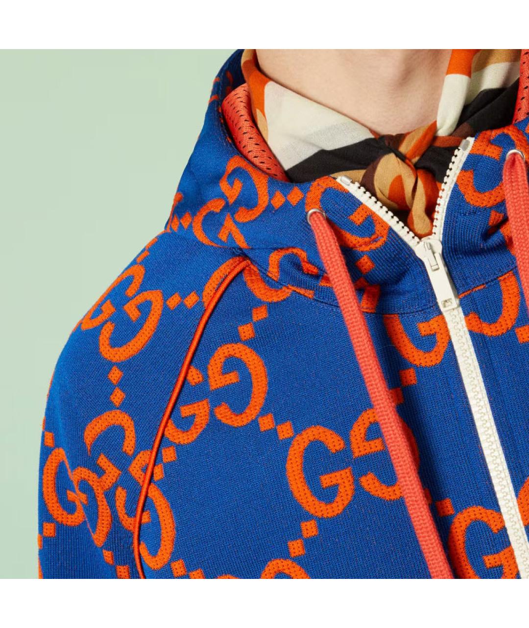 GUCCI Синяя куртка, фото 3