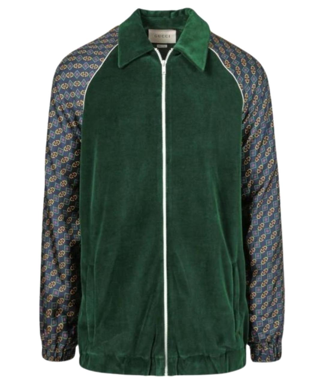GUCCI Зеленая куртка, фото 1