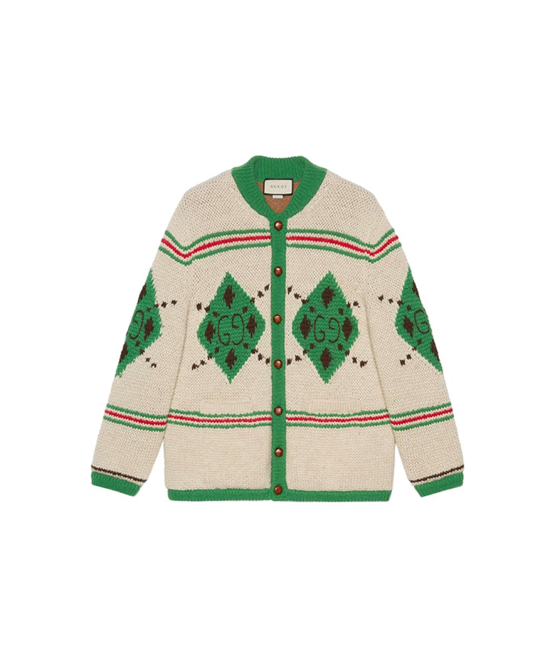 GUCCI Бежевый кардиган, фото 1