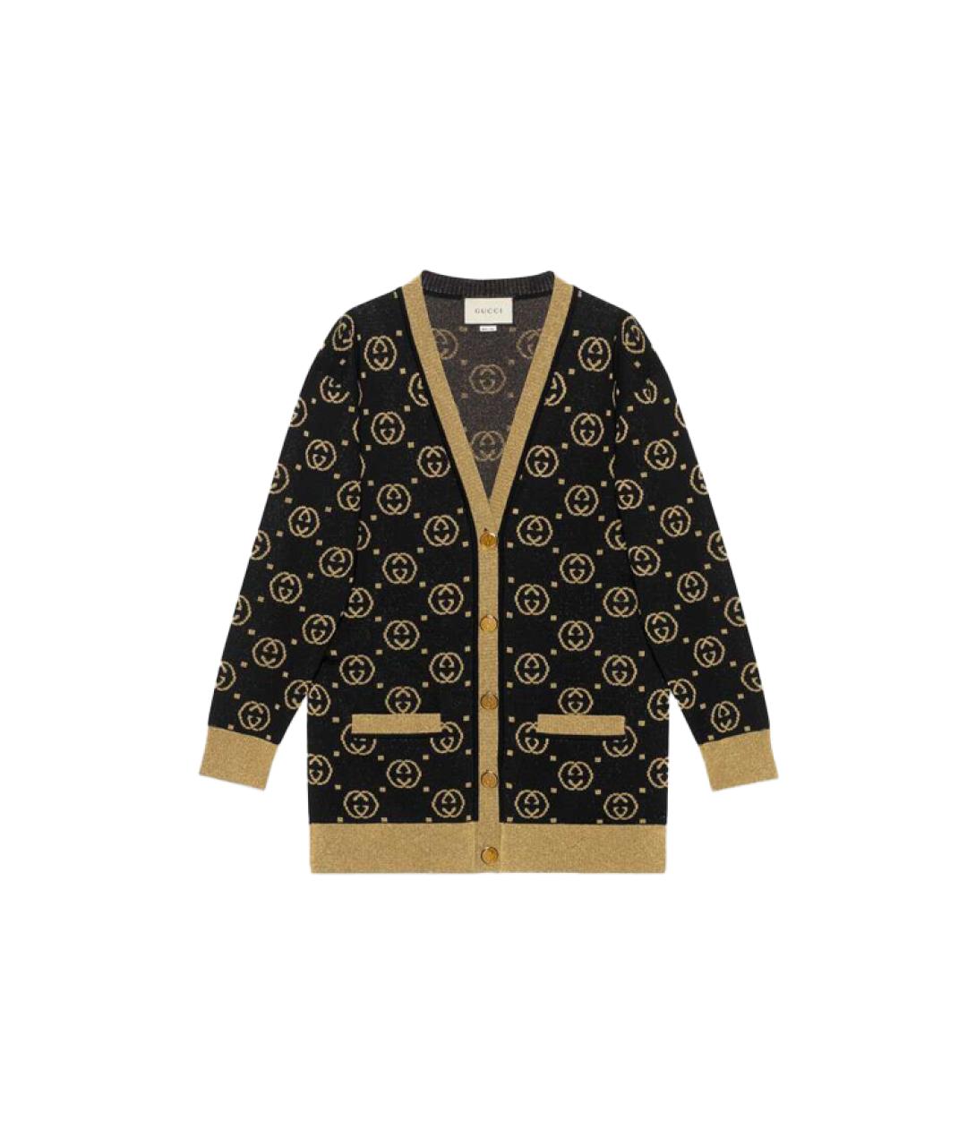 GUCCI Черный кардиган, фото 6