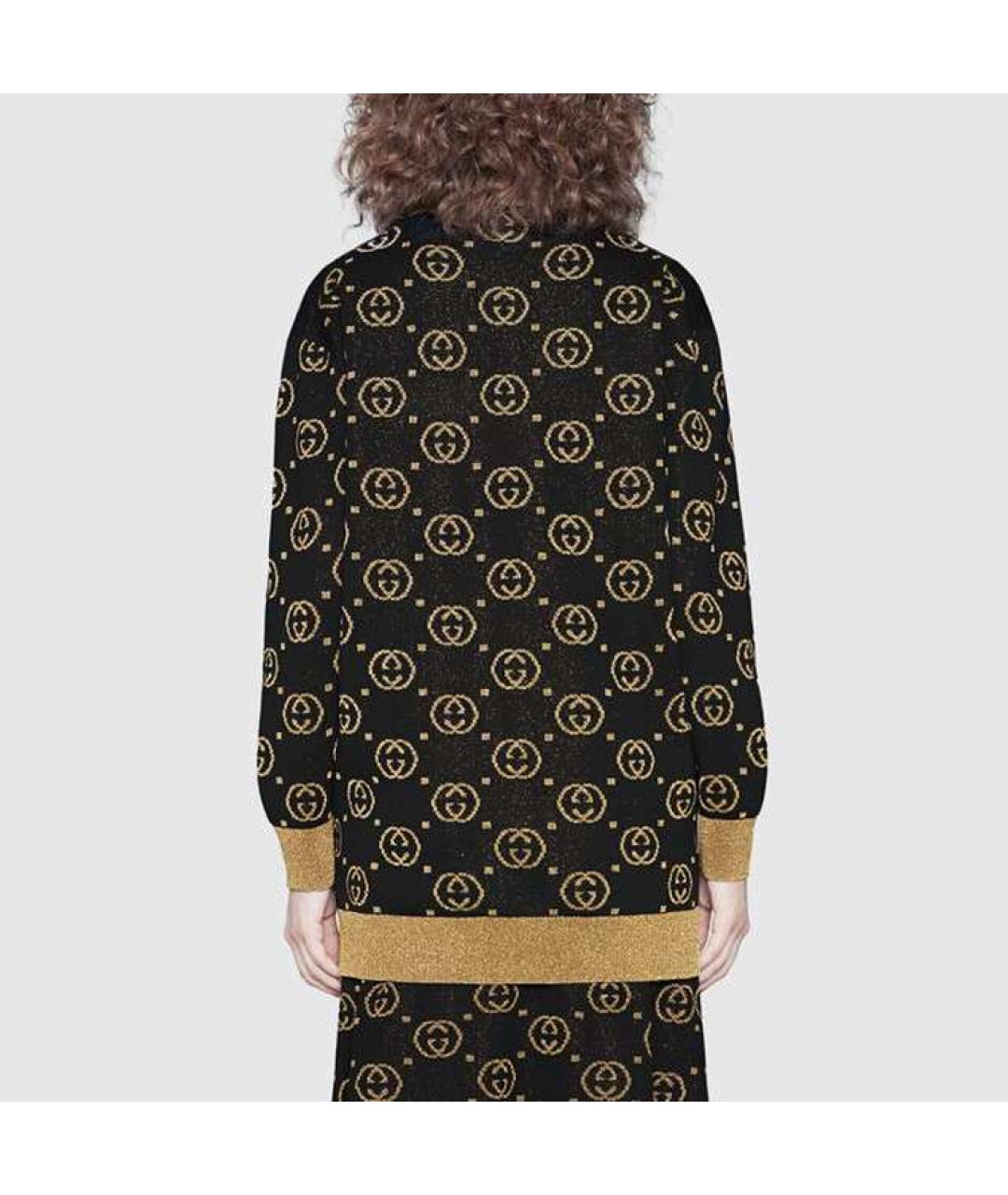 GUCCI Черный кардиган, фото 3