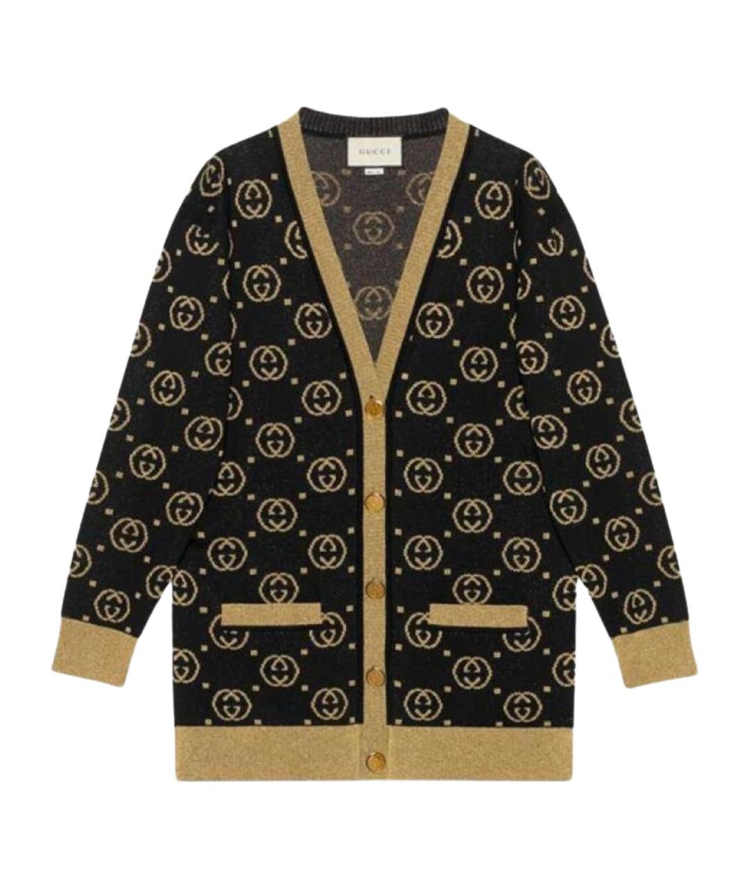 GUCCI Черный кардиган, фото 1