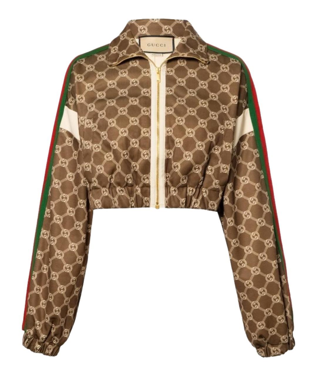 GUCCI Хаки куртка, фото 5