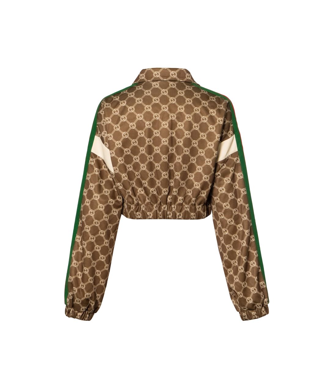 GUCCI Хаки куртка, фото 4