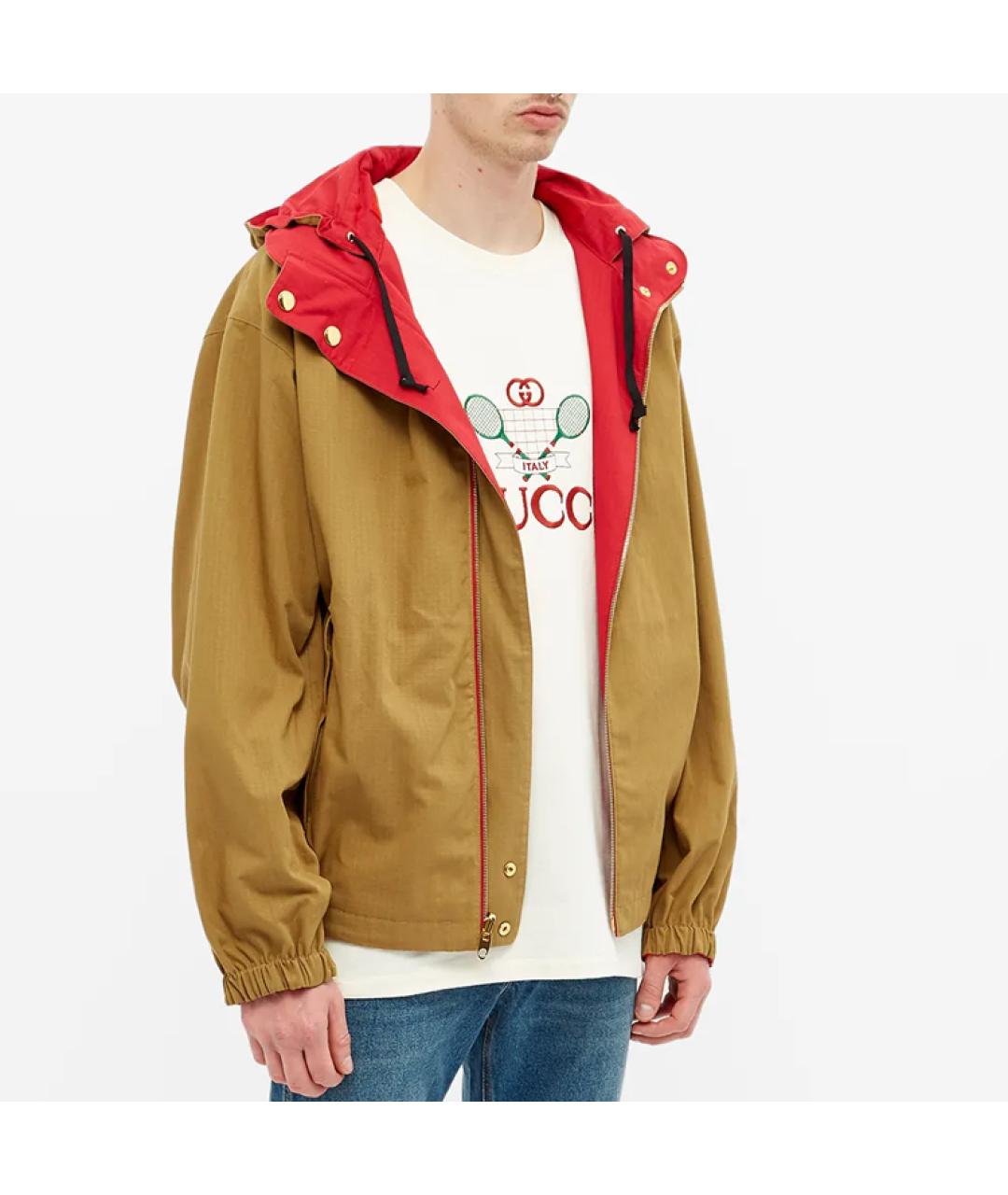 GUCCI Красная куртка, фото 4